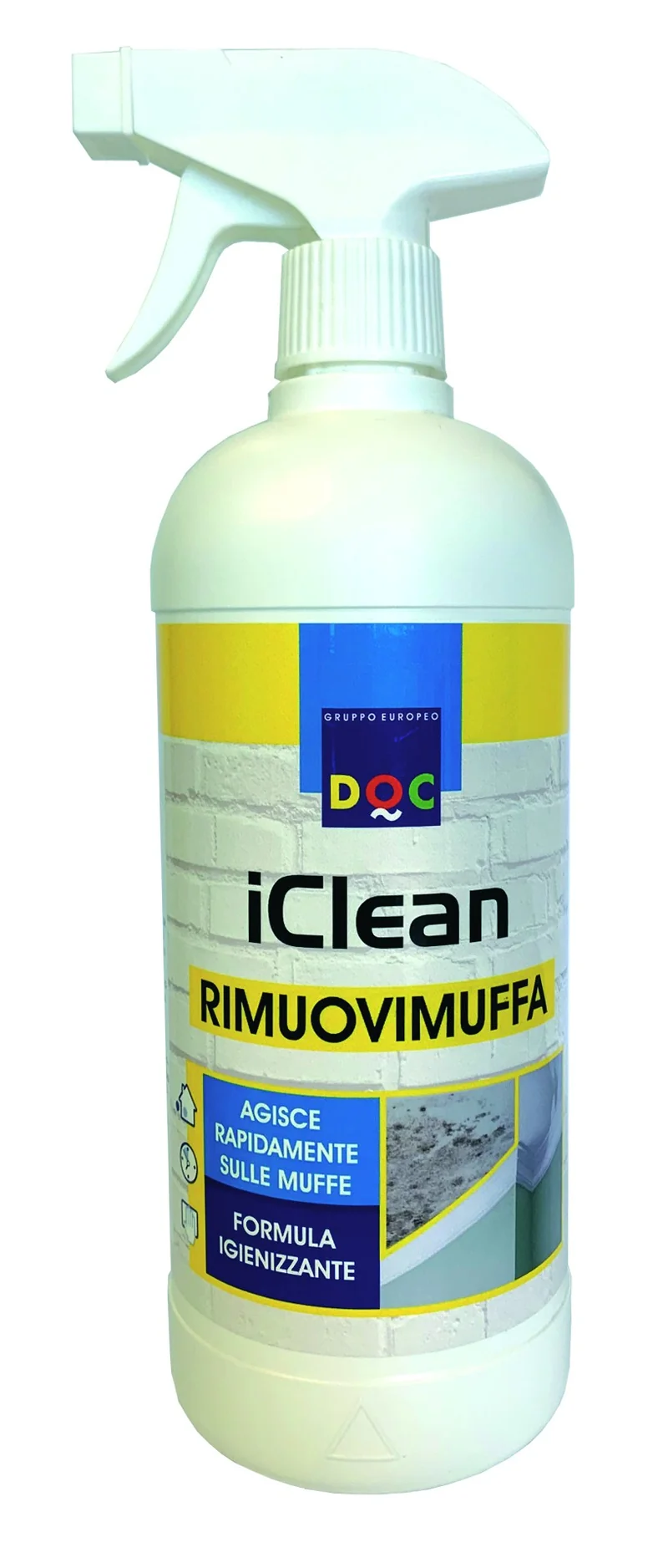 RIMUOVIMUFFA iCLEAN. Flacone con Erogatore. 750 ml. DOC Trade