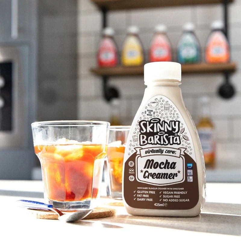 Mocha Creamer - Crema al caffè magro senza latte - 425 ml