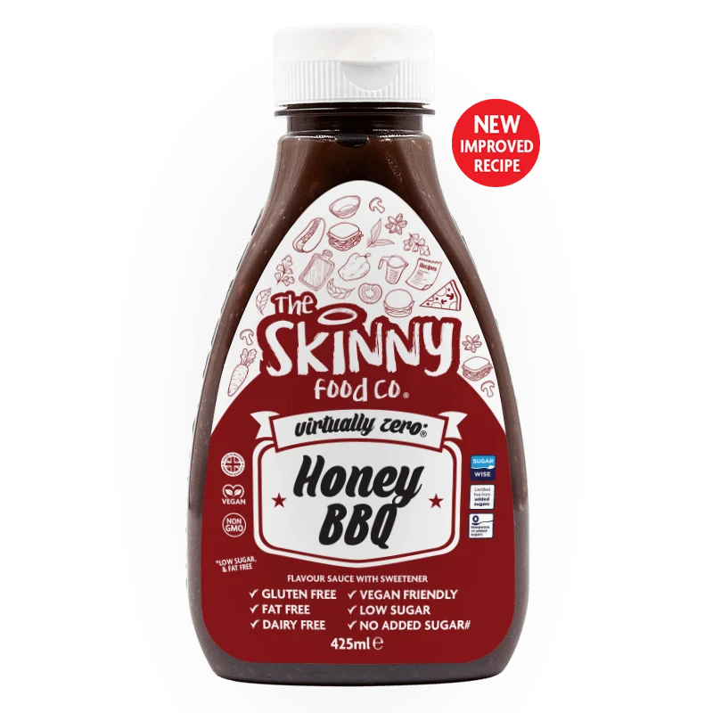 Honey BBQ Flavor Virtually Zero© Salsa magra senza zucchero - 425 ml