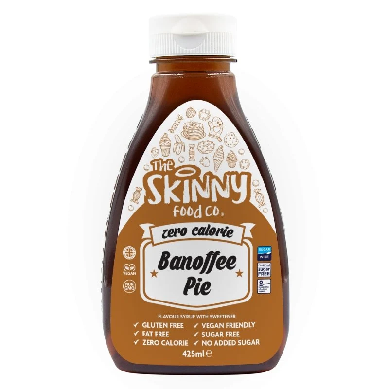 Sciroppo dimagrante Banoffee Pie a zero calorie e senza zucchero - 425 ml