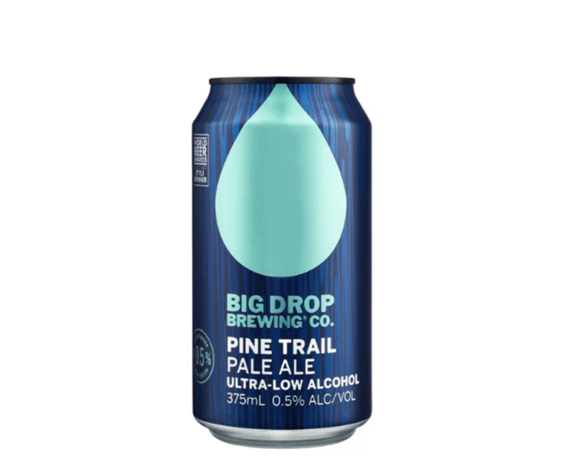 Bière Big Drop Pine Trail Pale Ale 0,5% sans alcool