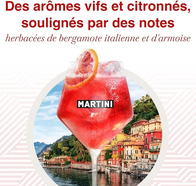 Apéritif Martini Vibrante 0,5% sans alcool