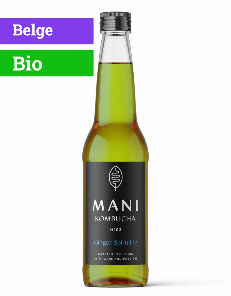 Kombucha N°3 Ginger Spiruline | 275 ml | Bio