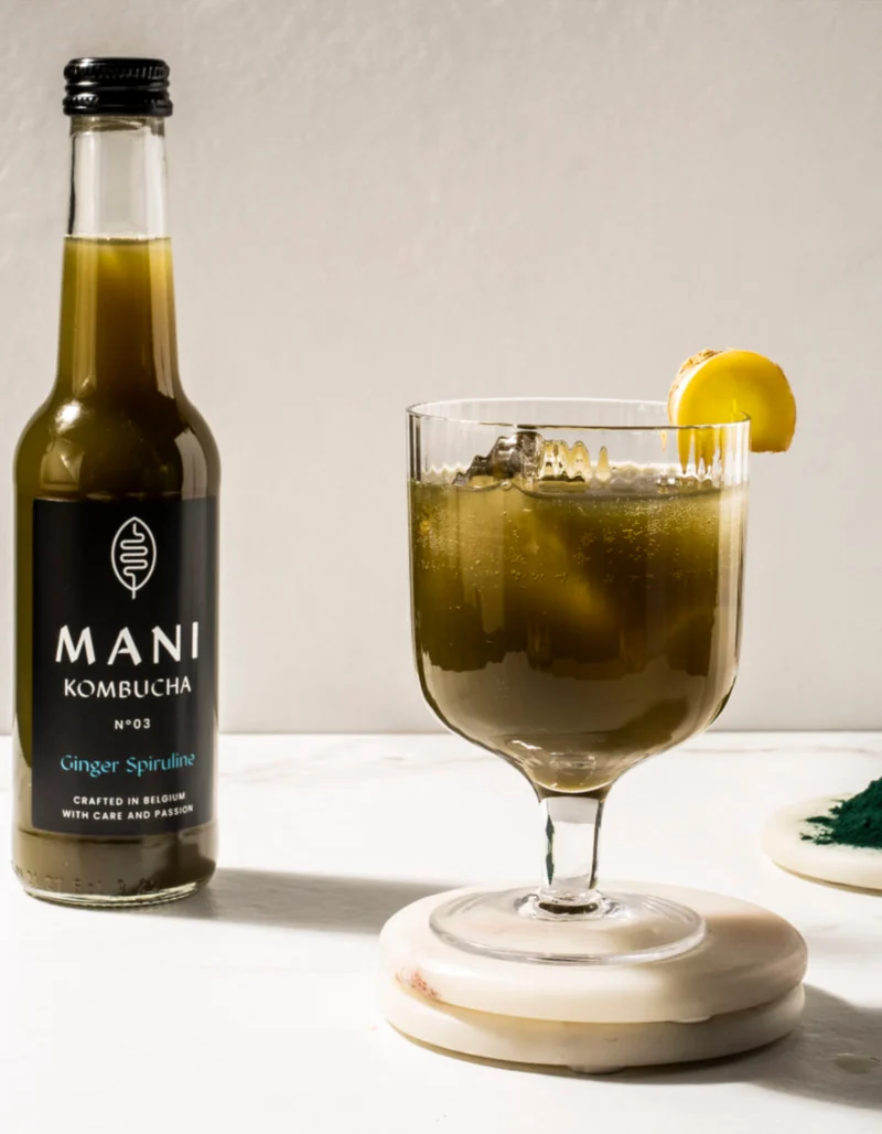 Kombucha N°3 Ginger Spiruline | 275 ml | Bio