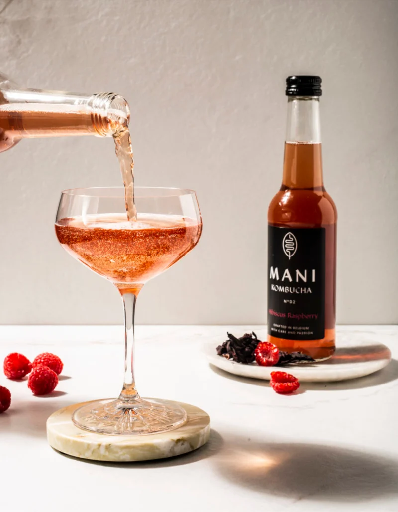 Kombucha N°2 Hibiscus Raspberry | 275 ml | Bio