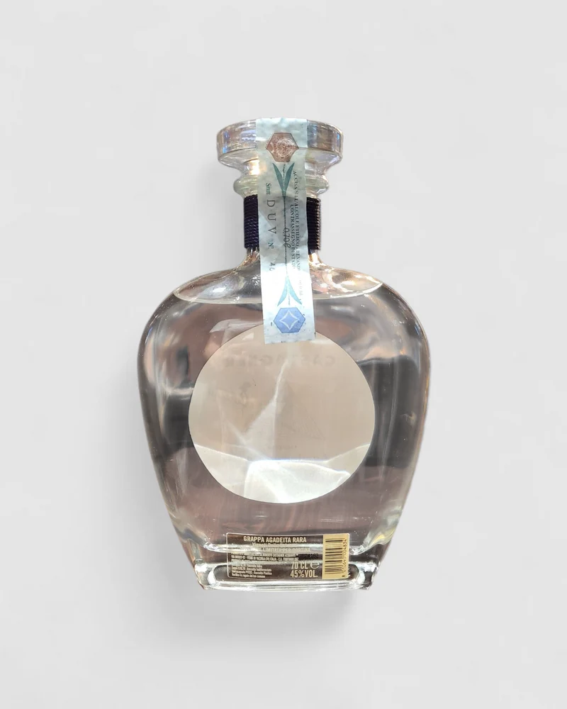 Grappa Rara Bianca Agadeìta con confezione in legno - Castagner