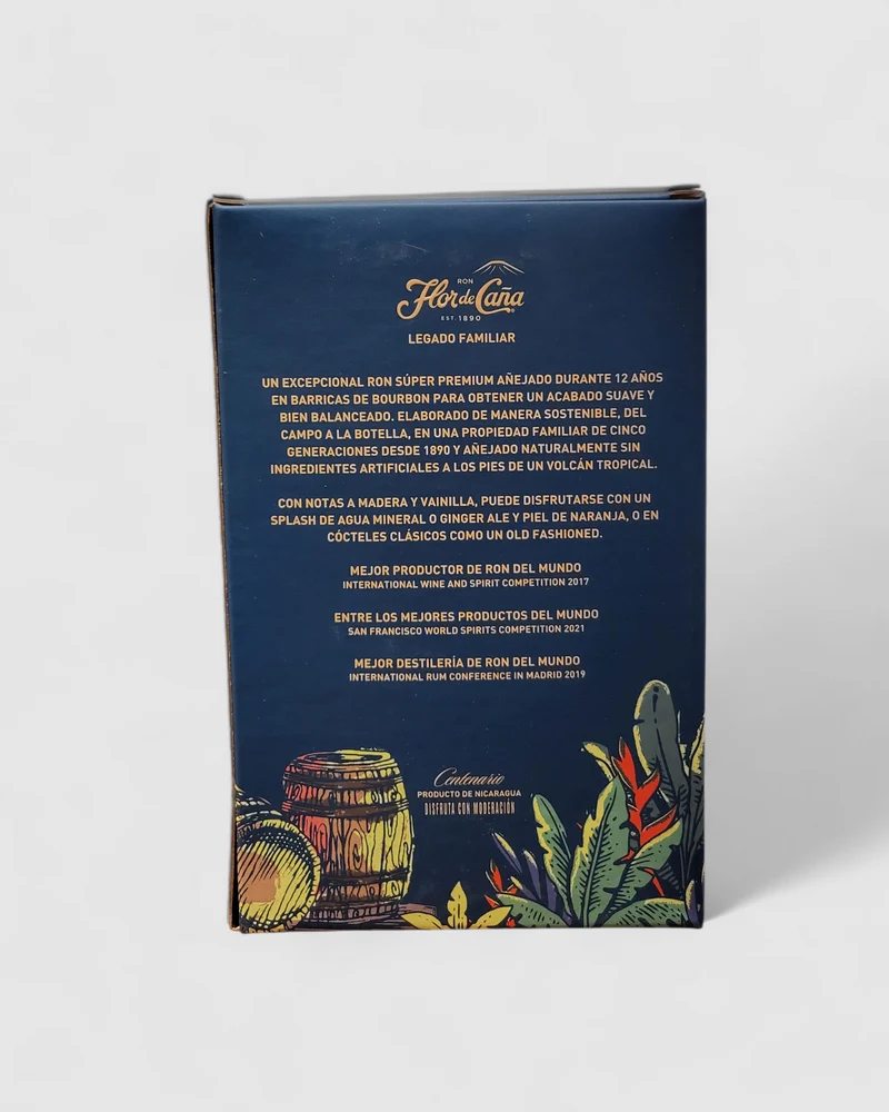 Rum Flor de Cana 12yo Centenario