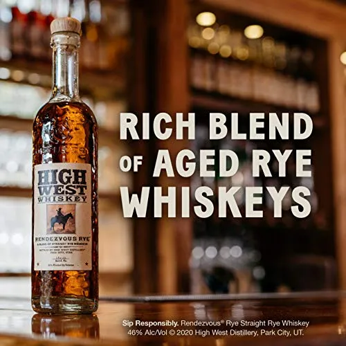 High West Whiskey RENDEZVOUS RYE 46% Vol. 0,7l