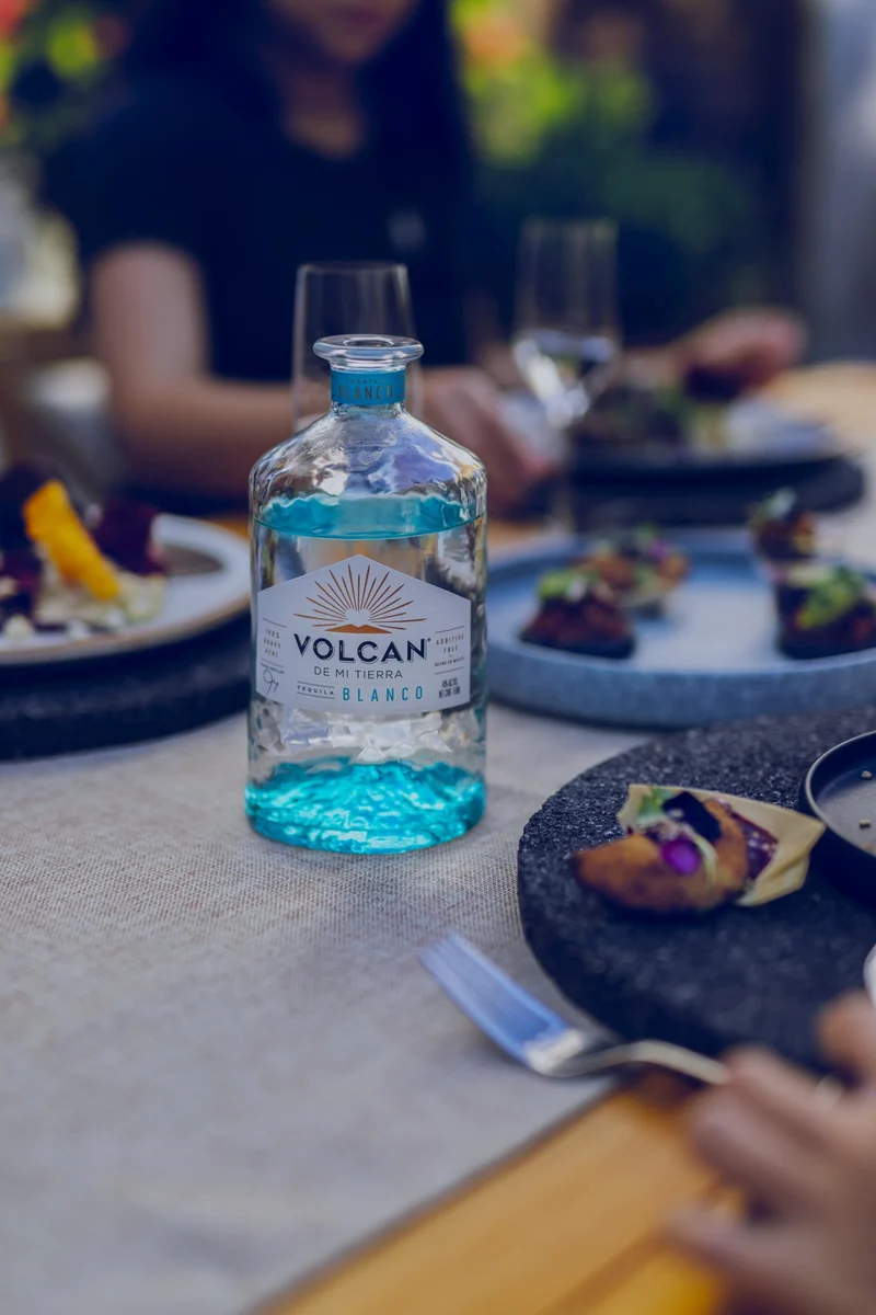 Tequila volcan blanco 70cl.